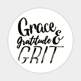 Grace Gratitude & Grit Horse Farm Equestrian Novelty product Magnet